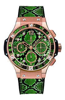Hublot Big Bang Boa Bang 蛇紋腕錶,1,466,000元。